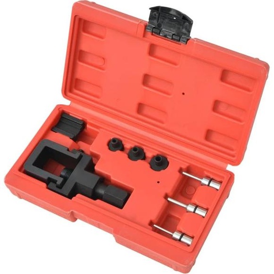 Kit de disjoncteur et de rivetage de chaîne moto 8 pcs