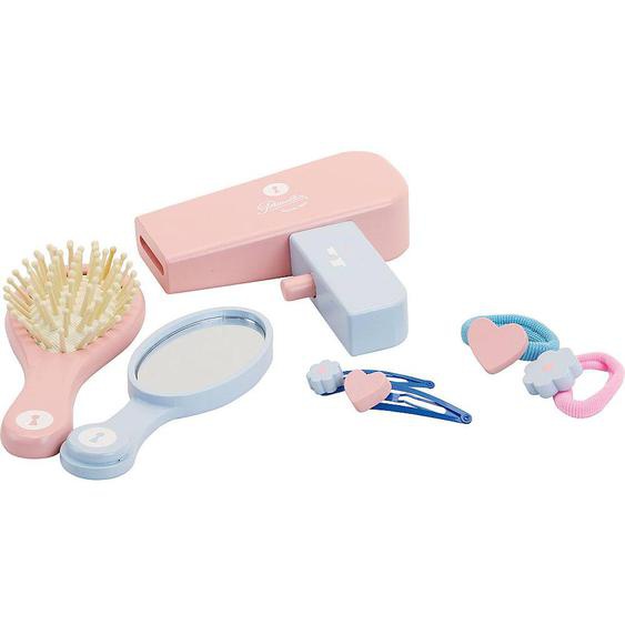 Set De Coiffure Pour Poupée Rose