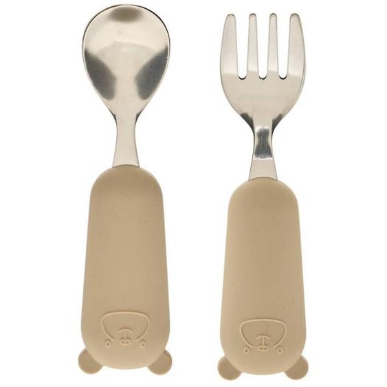 Set De Couverts Pour Enfant - Yum Beige