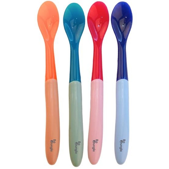 Bo Jungle Set De Cuillères Thermosensibles Multicolore