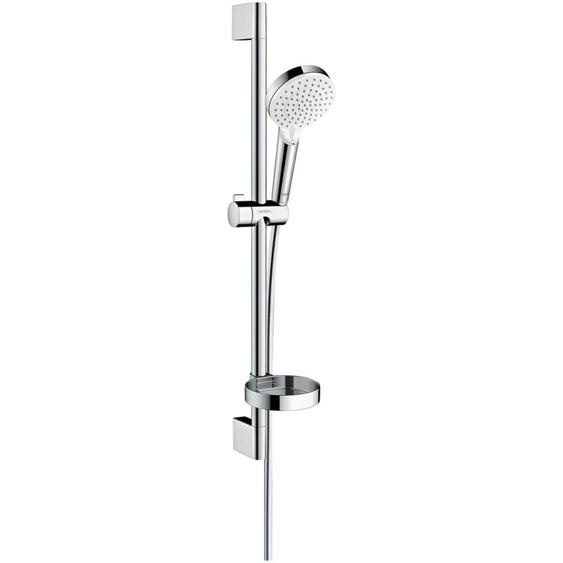 Hansgrohe - Set de douche Vario Crometta avec barre UnicaCroma 65 cm et porte-savon 26553400