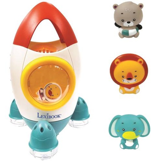 Set De Jeu De Bain Fusée Blanc