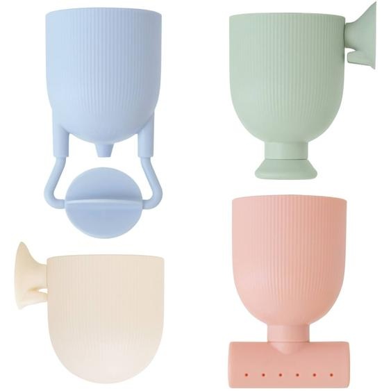 Set De Jouets De Bain Pour And Play (4 Pièces) Bleu, Vert, Rose