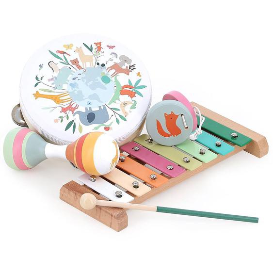 Set De Musique Animaux Sarah Betz Blanc