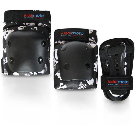 Set De Protections Enfant Skullz M Noir