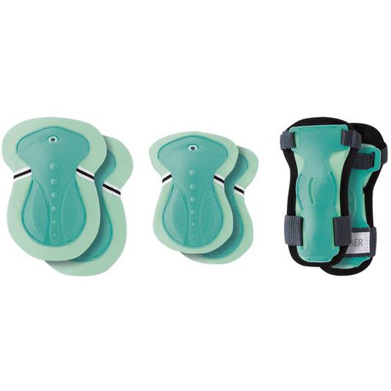 Set De Protections Enfant Xxs Vert Menthe