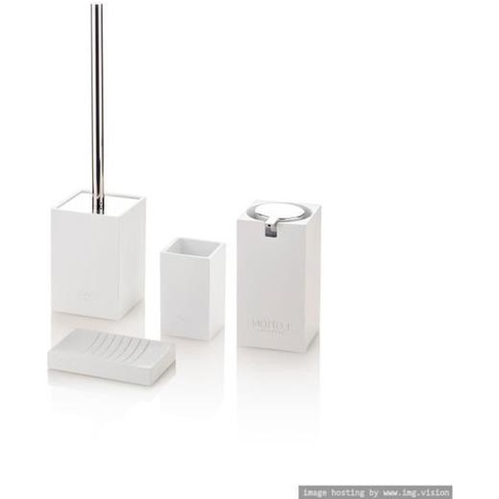 Set de Salle de bain 4 pièces DOHA blanc