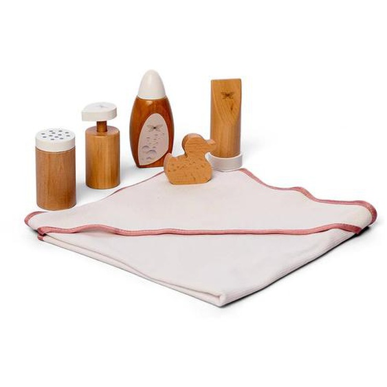 Set De Salle De Bain - 7 Pièces Beige