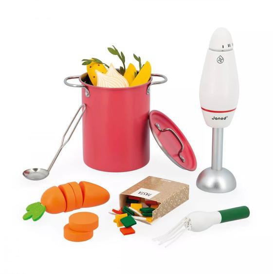 Set De Soupe Rouge