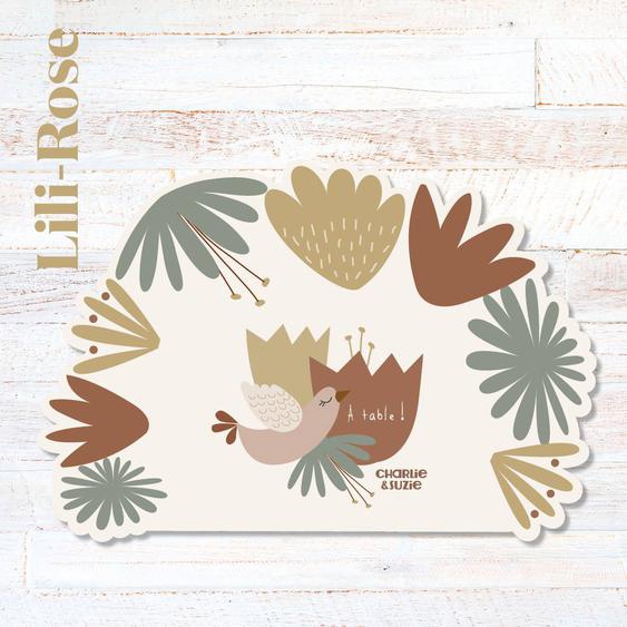 Set De Table Fleurs Lili-rose Multicolore