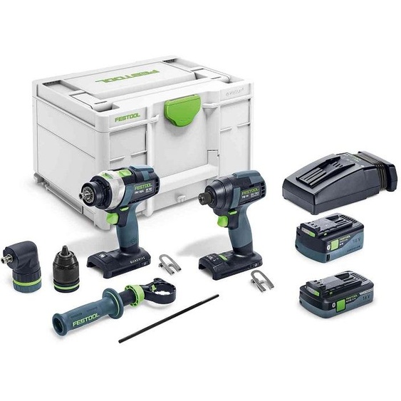 Set de vissage TID 18 5,0/4,0-Set TPC 18/4 - FESTOOL - 577654