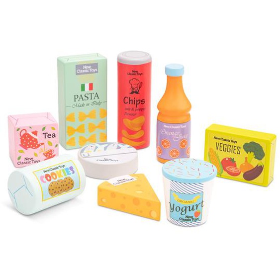 Set Dépicerie En Bois Vert