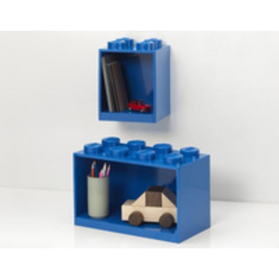 Set détagères en forme de brique BRICK SHELF, gris