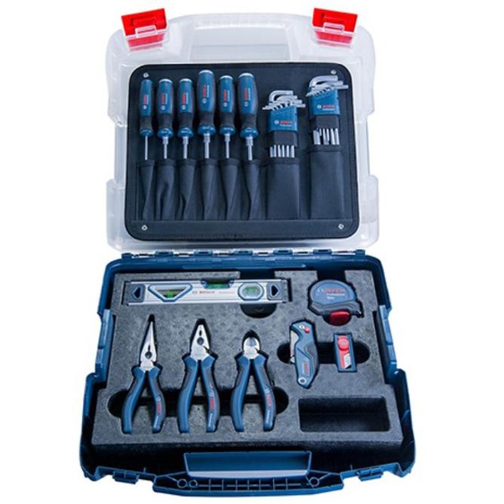 Set doutils à main 40 pièces L-CASE - BOSCH - 1600A016BW