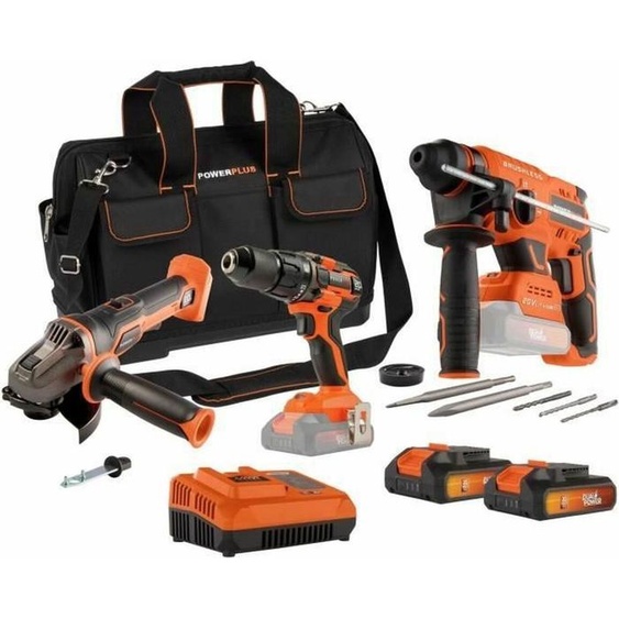 Set doutils Powerplus (3 Unités)