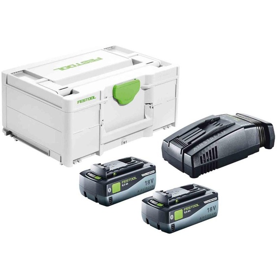 Set énergie 18V SYS 2 x 8,0 / SCA 16 + coffret SYSTAINER 3 FESTOOL 577327