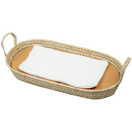 Set Matelas À Langer : Panier + Matelas + Drap-housse + Tapis De Change Jeanne Camel