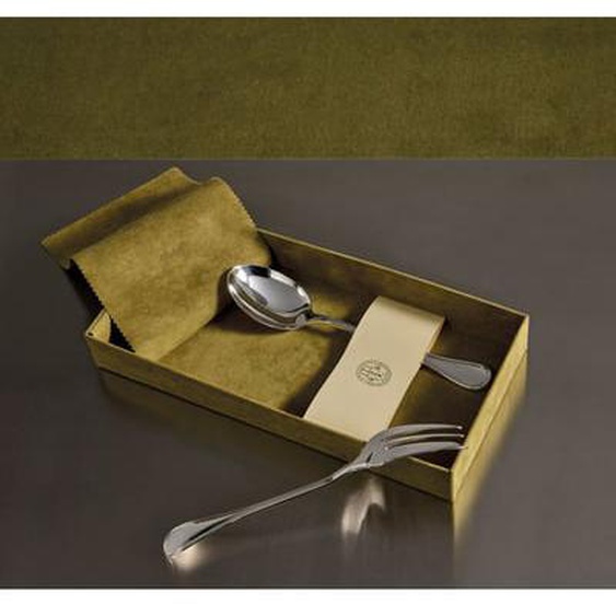 Set of 2 Silver-Plated Serving Pieces - ALBI