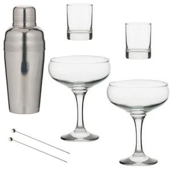 Set pour cocktail Martini Entertain 7 pièces