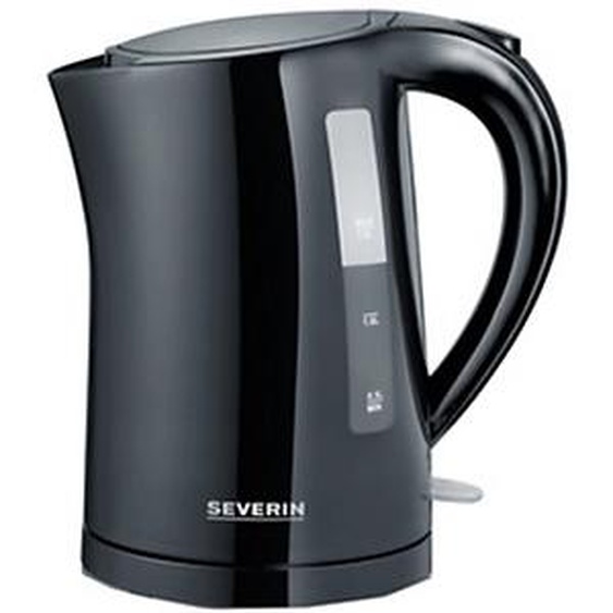 SEVERIN Bouilloire électrique WK 3498, sans fil, noir