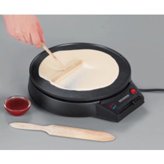 SEVERIN Crêpière CM 2198, 1.000 Watt, noir