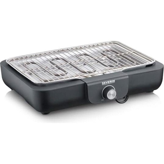 Severin table grill 8554 grille en acier inoxydable