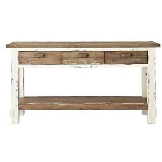 SEZANNE  Meuble de salle de bain en bois recyclé 150 cm