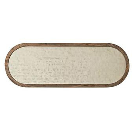 SEZANNE  Miroir en pin recyclé massif ovale