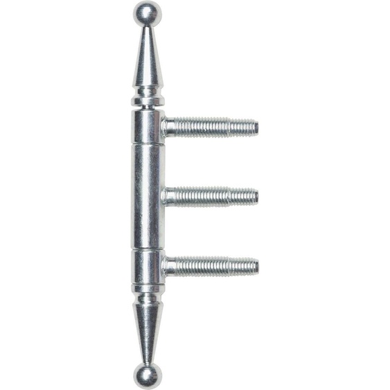SFS Charnière de fenêtre Paumelle de fenêtre pour fenêtre à caisson ø 13mm acier zingué brillant