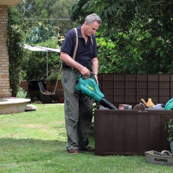 SHERWOOD Zahradní úloný box 270L, hndé