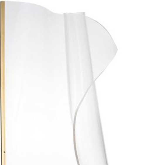 Siderno LED Lampadaire Acrylique Ondulé