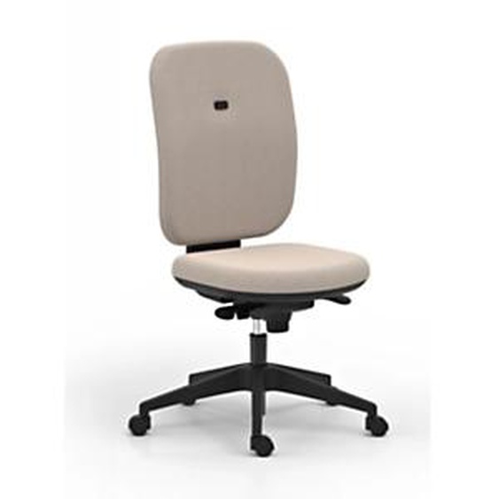 Siège Alaia dossier et assise en tissu - Lin