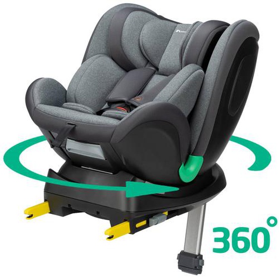Siège Auto Évolutif Pivotant Evolvefix Plus I-size Graphite Teinté