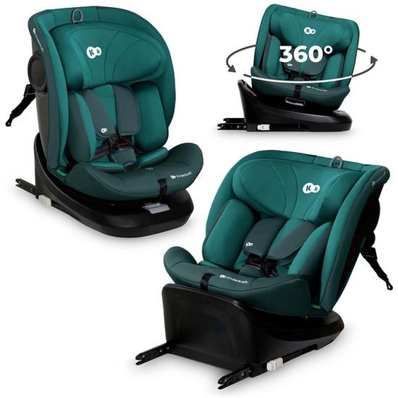 Siège Auto I-grow I-size Pivotant 360° Avec Isofix, Rwf Jusqu’à 4 Ans Et Appui-tête 12 Positions Réglable Vert