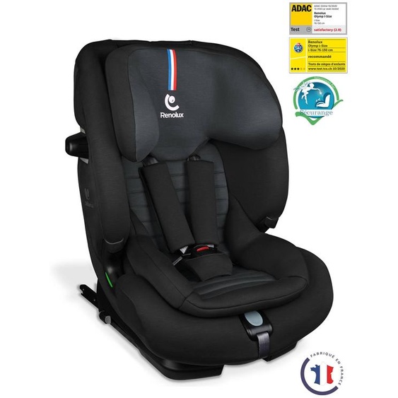Siège Auto Isofix R129 I-size 76-150 Cm Softness® Olymp Carbon