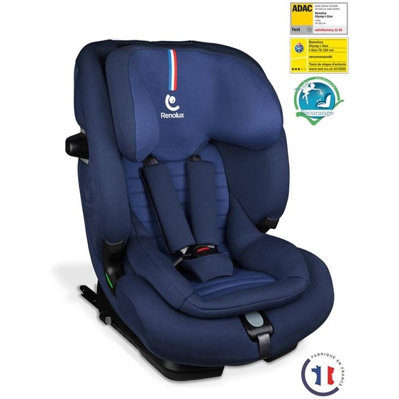 Siège Auto Isofix R129 I-size 76-150 Cm Softness® Olymp Ocean