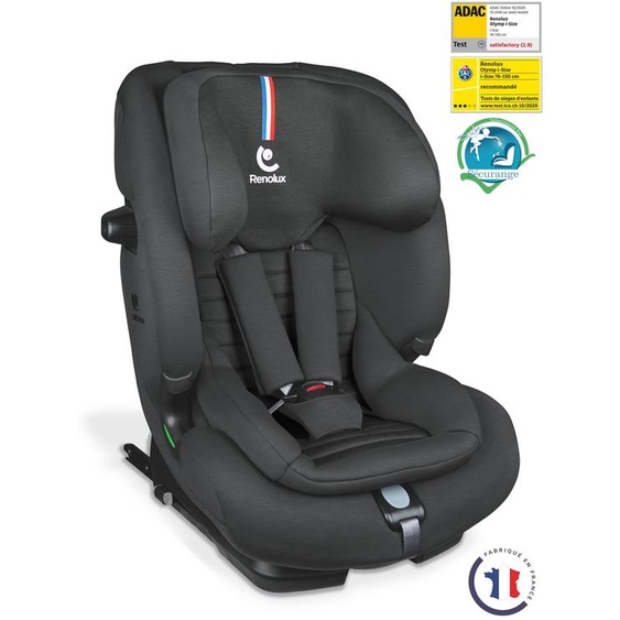 Siège Auto Isofix R129 I-size 76-150 Cm Softness® Olymp Quartz