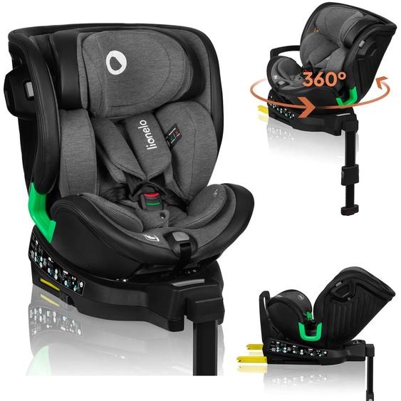 Siège Auto Pivotant 360° Harmony I-size 40-150 Cm Avec Isofix Et Tissu 60% Bambou Grey Graphite