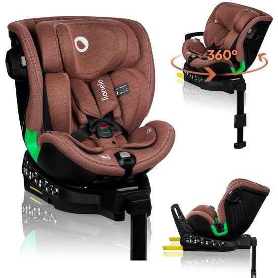 Siège Auto Pivotant 360° Harmony I-size 40-150 Cm Avec Isofix Et Tissu 60% Bambou Red Brick