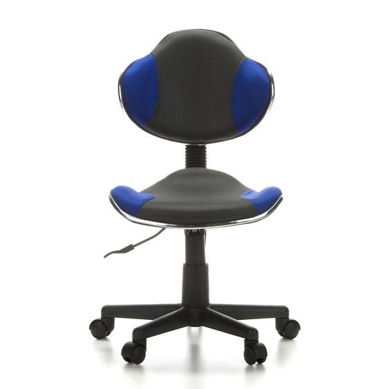 Siège de bureau enfant - hjh OFFICE - KIDDY GTI-2 - Tissu bicolore - Hauteur réglable - Ergonomique