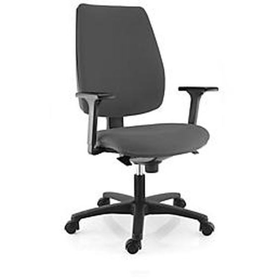 Siège de bureau Lana tissu non feu M1 - Gris