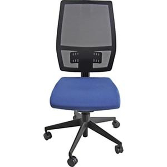 Siège de bureau Mélania, maille filet / tissu Bleu
