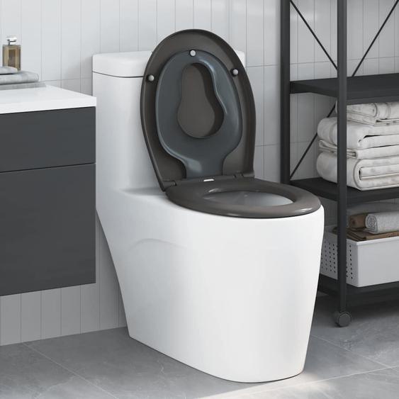Siège de Toilette à Libération Rapide Anthracite