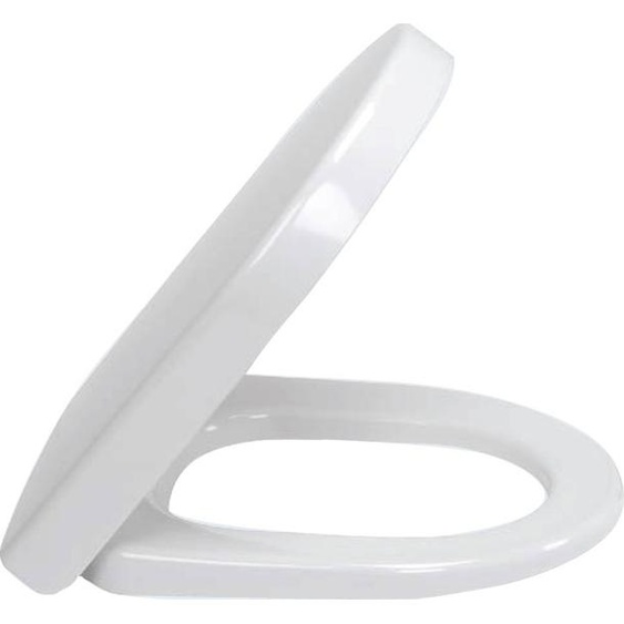 Siège de toilette Villeroy & Boch Subway 2.0, compact, blanc alpin