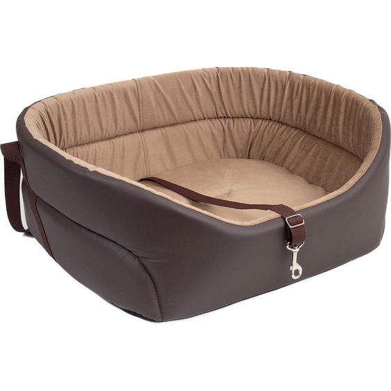 Siège de voiture pour chiens Siège de voiture pour chiens Siège de voiture pour chiens Sac marron S