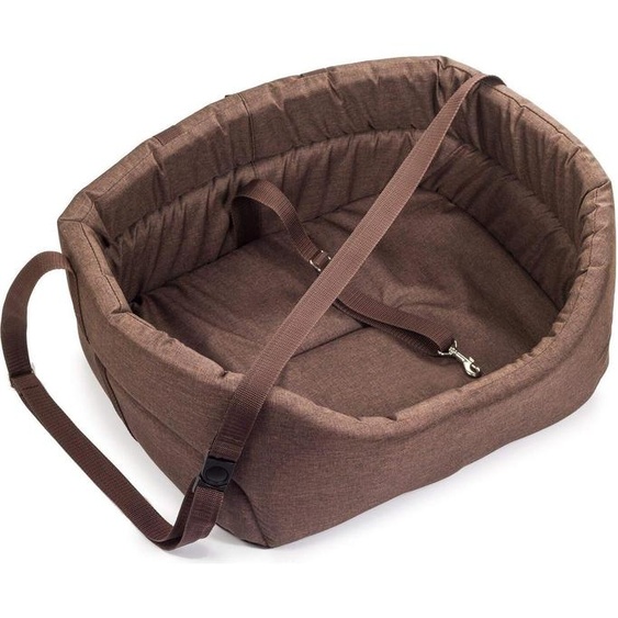 Siège de voiture pour chiens Siège de voiture pour chiens Siège de voiture pour chiens Sac marron S