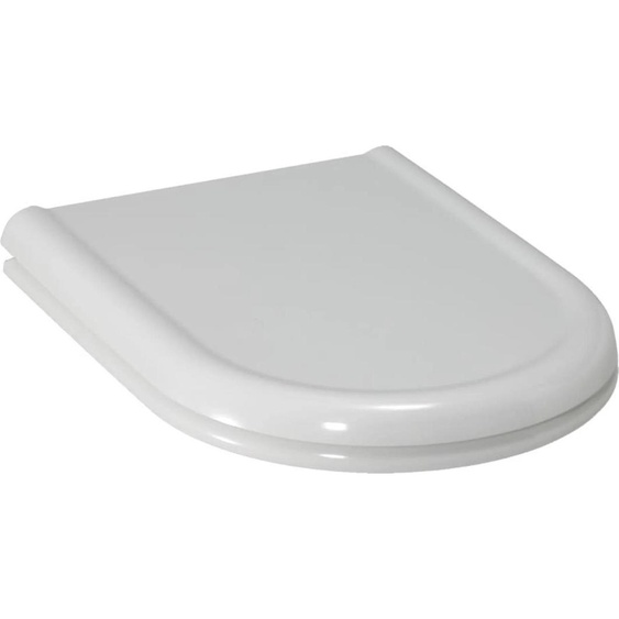 Siège de WC avec couvercle, fonction QuickRelease, blanc, 1 pièce.