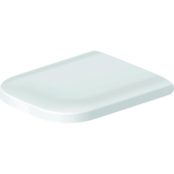 Siège de WC Duravit DU Happy D.2 avec charnières SoftClose en acier inoxydable, blanc, 1 pièce.