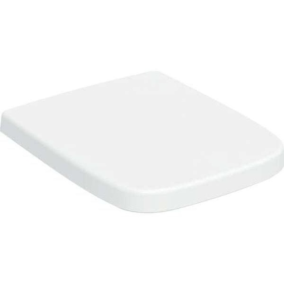 Siège de WC Geberit Renova Nr.1 Plan, avec couvercle, blanc, 572120000