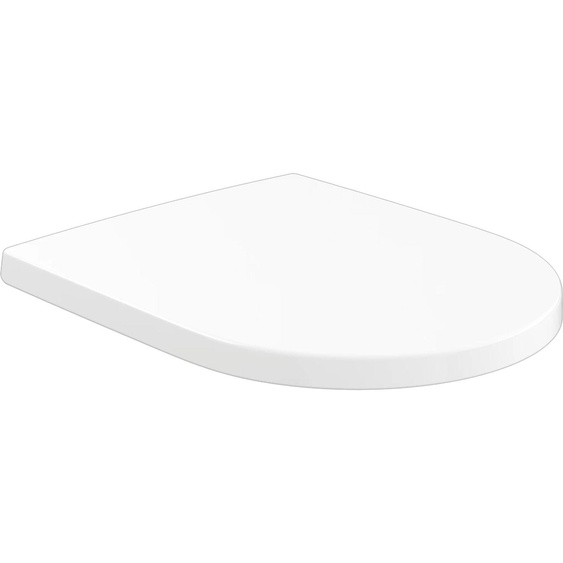 Siège de WC ovale Villeroy & Boch avec SoftClosing et QuickRelease, blanc alpin, 1 pièce.